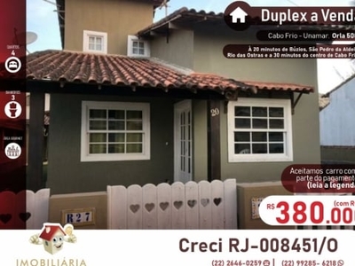 Casa Duplex em Cabo Frio, Unamar, Orla 500,