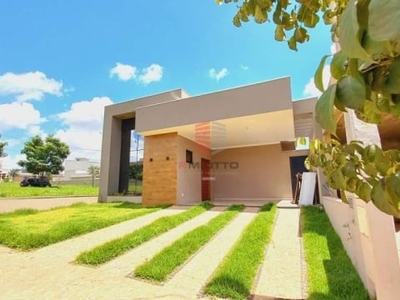 Casa em condomínio à venda, 3 quartos, 1 suíte, 4 vagas, Reserva Imperial - Ribeirão Preto/SP