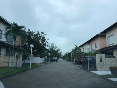 Casa em condomínio para locação em lauro de freitas, buraquinho, 4 dormitórios, 3 suítes, 4 banheiros, 3 vagas