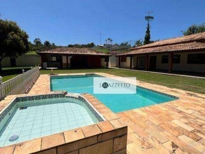 Chácara com 6 dormitórios, 5000 m² - venda por R$ 1.980.000,00 ou aluguel por R$ 10.000,00/mês - Recanto dos Pássaros - Indaiatuba/SP