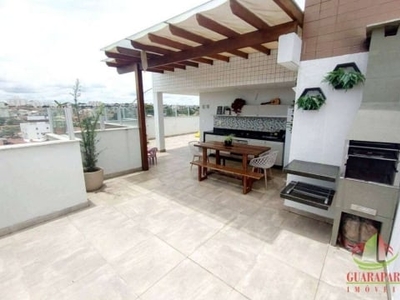 Cobertura com 4 dormitórios à venda, 170 m² por R$ 790.000,00 - Santa Branca - Belo Horizonte/MG