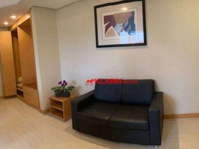 #-flat com 1 dormitório à venda, 26 m² por r$ 225.000 - vila clementino -