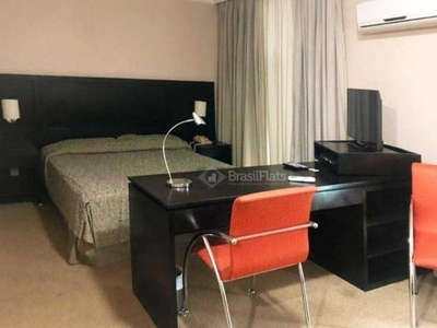 Flat com 1 dormitório para alugar, 30 m² por R$ 1.800/mês - Perdizes - São Paulo/SP