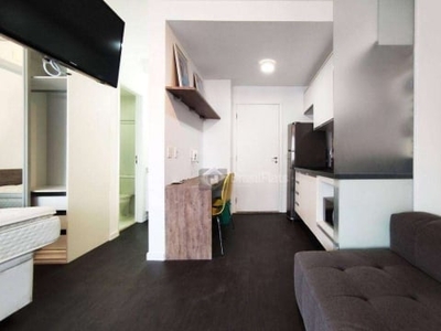 Flat com 1 dormitório para alugar, 35 m² por R$ 3.700,00/mês - Brooklin - São Paulo/SP