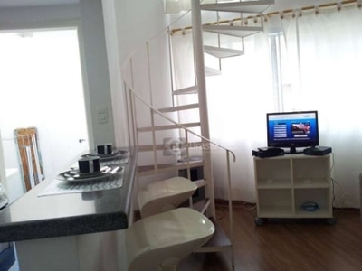 Flat com 1 dormitório para alugar, 40 m² por R$ 2.700,00/mês - Vila Nova Conceição - São Paulo/SP