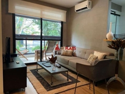 Flat com 2 quartos para alugar na Rua Professor Atílio Innocenti, 957, Vila Nova Conceição, São Paulo, 55 m2 por R$ 6.500