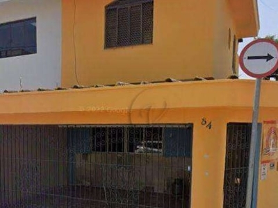 Sobrado com 2 dormitórios para alugar, 137 m² por R$ 2.550,00/mês - Vila Homero Thon - Santo André/SP