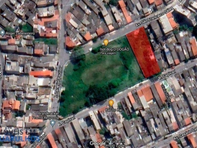 Terreno à venda, 500 m² por r$ 600.000,00 - jardim paraíso - guarulhos/sp