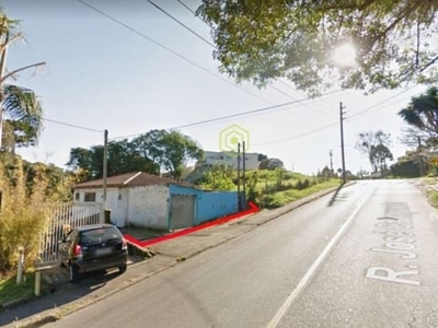 Terreno à venda na rua josé casagrande, 387, vista alegre, curitiba por r$ 600.000