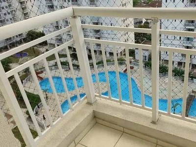 Aluga-se apartamento 3 dormitórios, no condomínio Acquaplay, Andar alto no Marape/Santos