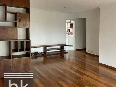 Apartamento com 3 dormitórios para alugar, 136 m² por R$ 7.151/mês - Campo Belo - São Paul