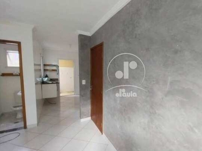 Casa com condomínio fechado para locação com 90m² em Santo André, no Vila Floresta/SP