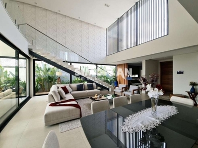 Casa em condomínio fechado com 3 quartos à venda no alphaville dom pedro 2, campinas , 370 m2 por r$ 4.500.000