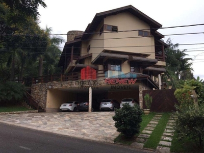 Casa para locação no condomínio vale do itamaracá, 4 suites - valinhos/sp