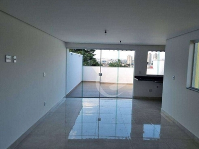 Cobertura com 2 dormitórios à venda, 50 m² por r$ 500.000,00 - vila alzira - santo andré/sp