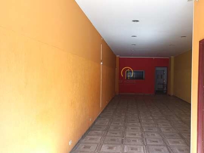 Loja para locação, vão livre, 110 m², 2 banheiros, Mirandópolis