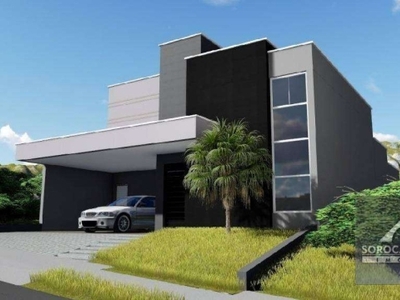 Sobrado com 3 dormitórios à venda, 160 m² por r$ 1.200.000,00 - condomínio ibiti reserva - sorocaba/sp