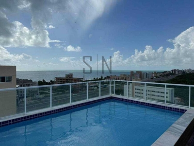 Apartamento a Venda Em Areia Dourada - Cabedelo/PB 58m² Elevador, Piscina, S, Festas 2qtos,1Suíte, Varanda