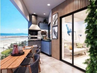 Apartamento com 1 quarto à venda no balneário maracanã, praia grande por r$ 55.000