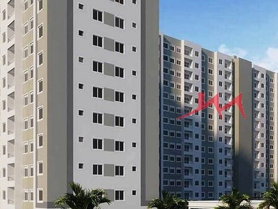Apartamento em Colubande, São Gonçalo/RJ de 43m² 2 quartos à venda por R$ 248.900,00