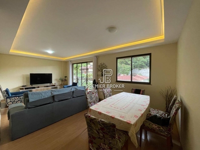 Apartamento em Taumaturgo, Teresópolis/RJ de 119m² 3 quartos à venda por R$ 668.900,00