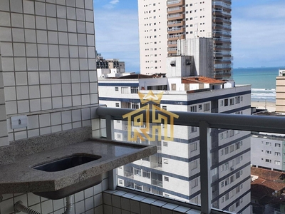 Apartamento em Vila Mirim, Praia Grande/SP de 90m² 2 quartos à venda por R$ 709.000,00