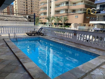 Apartamento em Vila Tupi, Praia Grande/SP de 56m² 1 quartos à venda por R$ 279.000,00