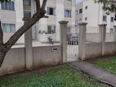 Apartamento para venda em campina grande do sul, jardim paulista, 2 dormitórios, 1 banheiro, 1 vaga