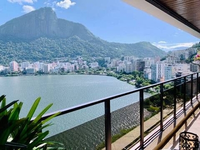 Cobertura em Lagoa, Rio de Janeiro/RJ de 280m² 5 quartos à venda por R$ 7.399.000,00