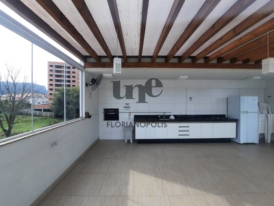 Penthouse em Caminho Novo, Palhoça/SC de 123m² 3 quartos para locação R$ 3.100,00/mes
