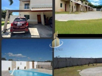 Sobrado com 4 dormitórios para alugar, 168 m² por r$ 4.090,00/mês - jardim santa maria - jacareí/sp