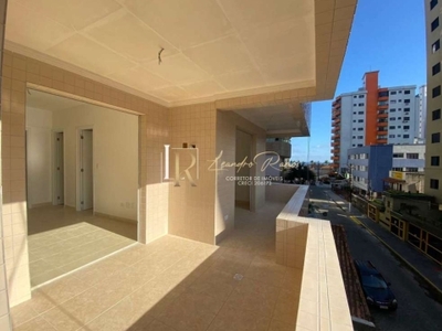 Apartamento com 2 quartos à venda na rua londrina, 524, aviação, praia grande, 61 m2 por r$ 372.466