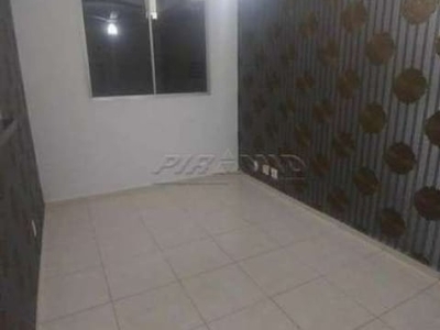 Apartamento com 2 quartos para alugar no parque são sebastião, ribeirão preto , 49 m2 por r$ 720