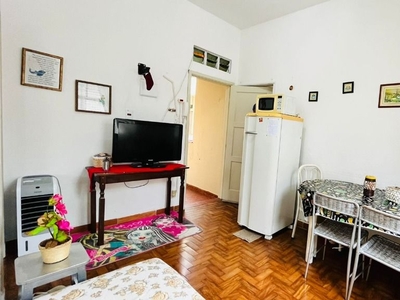 Apartamento em Cidade Ocian, Praia Grande/SP de 37m² 1 quartos à venda por R$ 167.000,00