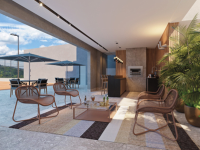 Apartamento em Vale Do Sereno, Nova Lima/MG de 188m² 3 quartos à venda por R$ 2.498.950,00