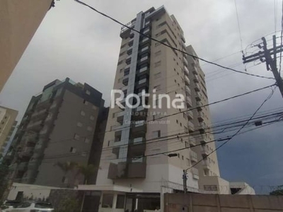 Apartamento para aluguel, 2 quartos, 1 suíte, 2 vagas, copacabana - uberlândia/mg