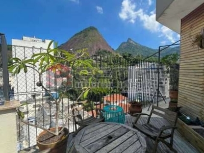 Cobertura com 3 quartos para alugar na rua general glicério, laranjeiras, rio de janeiro, 160 m2 por r$ 5.700