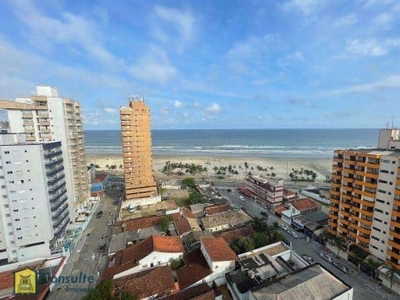 Cobertura com 4 dormitórios à venda, 263 m² por r$ 850.000,00 - mirim - praia grande/sp