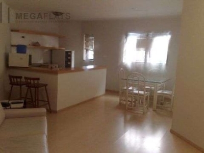 Flat com 1 quarto para alugar na av. brigadeiro luís antônio, 3030, jardins, são paulo, 48 m2 por r$ 2.050