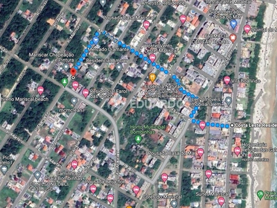 Terreno em Mariscal, Bombinhas/SC de 325m² à venda por R$ 447.900,00