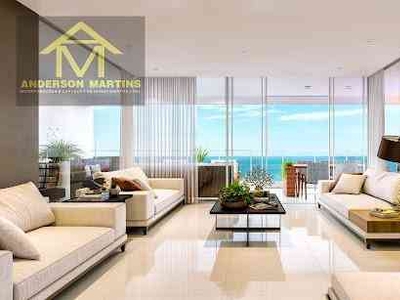 Apartamento com 4 quartos à venda no bairro Praia da Costa, 261m²