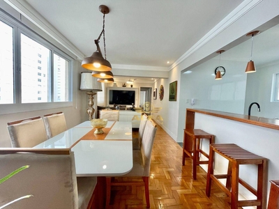 Apartamento em Barra Funda, Guarujá/SP de 147m² 3 quartos à venda por R$ 859.000,00