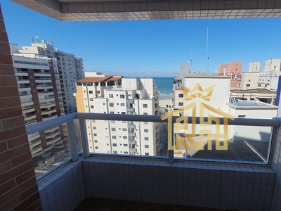 Apartamento em Campo da Aviação, Praia Grande/SP de 57m² 1 quartos à venda por R$ 402.000,00