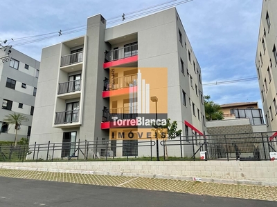 Apartamento em Colônia Dona Luíza, Ponta Grossa/PR de 46m² 2 quartos à venda por R$ 194.000,00