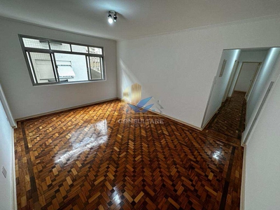 Apartamento em Gonzaga, Santos/SP de 92m² 2 quartos à venda por R$ 494.000,00