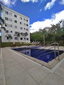 Apartamento em Granja Santa Inês (São Benedito), Santa Luzia/MG de 45m² 2 quartos para locação R$ 600,00/mes