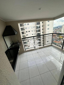 Apartamento em Jardim Flor da Montanha, Guarulhos/SP de 68m² 2 quartos para locação R$ 2.250,00/mes