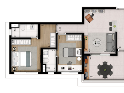 Apartamento em Vila Clementino, São Paulo/SP de 81m² 2 quartos à venda por R$ 1.277.000,00