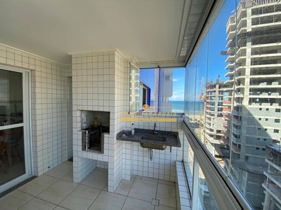Apartamento em Vila Guilhermina, Praia Grande/SP de 128m² 3 quartos à venda por R$ 609.000,00