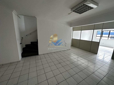 Sala em Vila Matias, Santos/SP de 160m² para locação R$ 3.600,00/mes